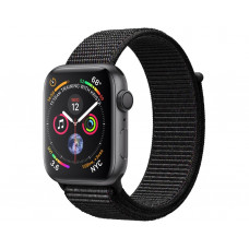 Apple Watch Nike+ 4 GPS 40mm Space Gray Aluminum Case with Black Nike Sport Loop (MU7G2)