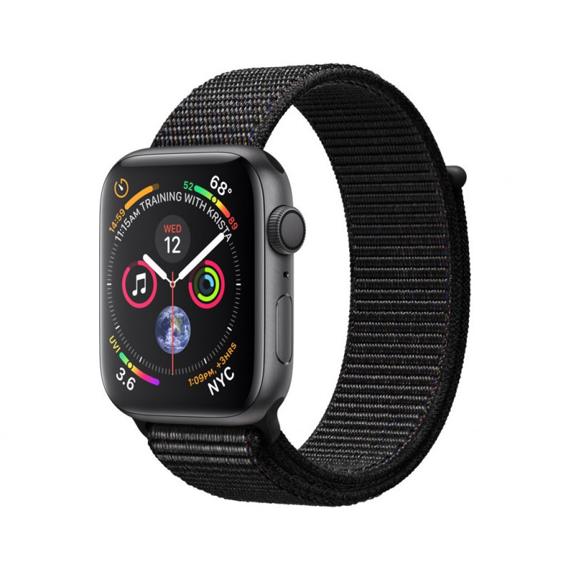 Apple Watch Nike+ 4 GPS 40mm Space Gray Aluminum Case with Black Nike Sport Loop (MU7G2)