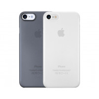 Комплект чохлів O!coat 0.3 Jelly 2 in 1 Case For iPhone 7/8 Clear and Dark Blue (OC720CD)