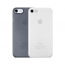 Комплект чехлов O!coat 0.3 Jelly 2 in 1 Case For iPhone 7/8 Clear and Dark Blue (OC720CD)