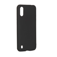 Силиконовая накладка SMTT- Soft Touch для Samsung A01/A015 Black