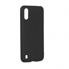 Силиконовая накладка SMTT- Soft Touch для Samsung A01/A015 Black