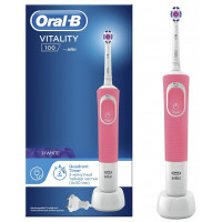 Зубна електрощітка Braun Oral-B Vitality D100.413.1 PRO 3D White Pink