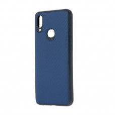 Накладка карбонова Kevlar для Samsung A10s/A107 Blue