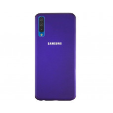 Силиконовая накладка Silicone Case для Samsung A50/A50s/A30s 2019 Violet