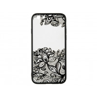Пластиковая накладка iPhone 5/5S/SE Rock Tatoo Art Fantasy Flowers