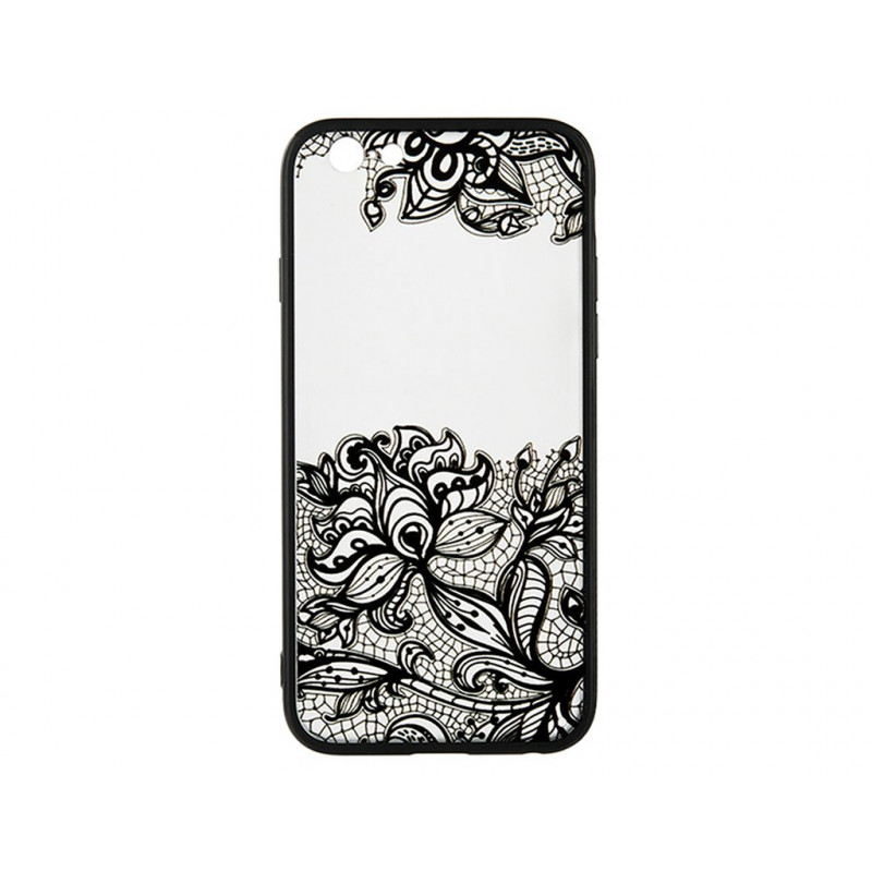 Пластиковая накладка iPhone 5/5S/SE Rock Tatoo Art Fantasy Flowers
