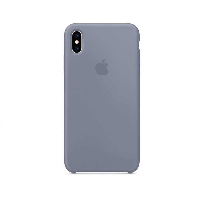 Силіконова накладка для iPhone X/XS Silicone Case Lavender