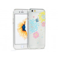 Силиконовая накладка iPhone 6/6S Remax Flower Series Hydrangea (2-0138)
