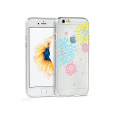Силиконовая накладка iPhone 6/6S Remax Flower Series Hydrangea (2-0138)