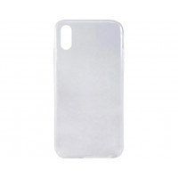 Силиконовая накладка Inavi Simple Color для iPhone XS Transparent