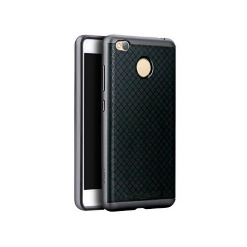 Силиконовая накладка Xiaomi Redmi 3 Pro TPU+PC iPaky Gray