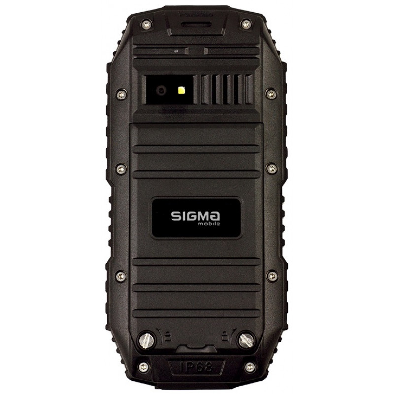 Мобильный телефон Sigma mobile X-treme DT68 Dual Sim Black (4827798337714)