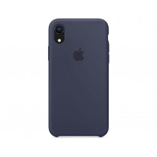 Силіконова накладка Silicone Case для iPhone XR Midnight Blue