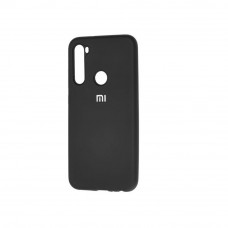 Силиконовая накладка Silicone Case для Xiaomi Redmi Note 8T Black