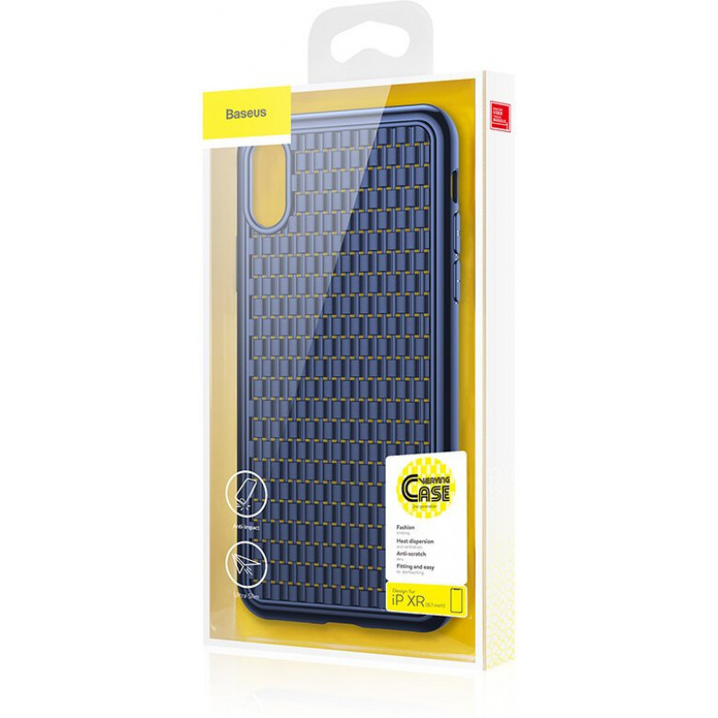 Чехол Baseus для iPhone XR BV Case Blue (WIAPIPH61-BV03)