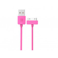 USB кабель Remax iPhone 4/4S Light Speed Series 1m Pink