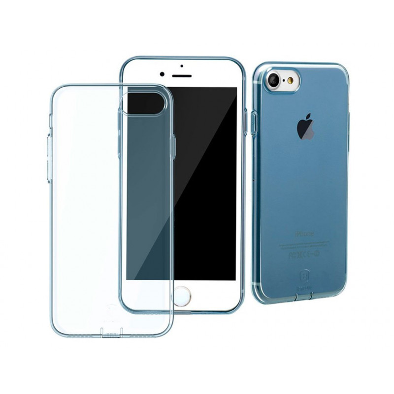 Силиконовая накладка Baseus iPhone 7 Simple Blue
