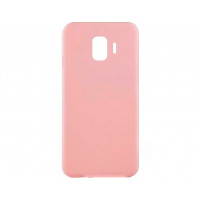 Силіконова накладка iNavi Simple Color для Samsung J4 2018 J400 Peach