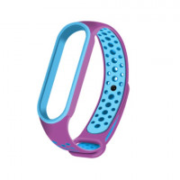 Ремінець для Xiaomi Mi Band 5/6 Sport Purple/Blue