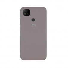 Силіконова накладка Silicone Case для Xiaomi Redmi 9C Gray