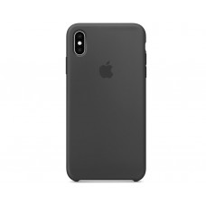 Силіконова накладка для iPhone X/XS Silicone Case Dark Grey