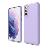 Силіконова накладка Soft Silicone Case для Samsung S21 Plus 2021 Lilac