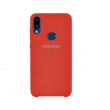 Силіконова накладка Silicone Case для Samsung A10s/A107 2019 Red
