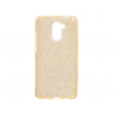Силиконовая накладка Shine для Huawei Y7 Prime 2018 Gold