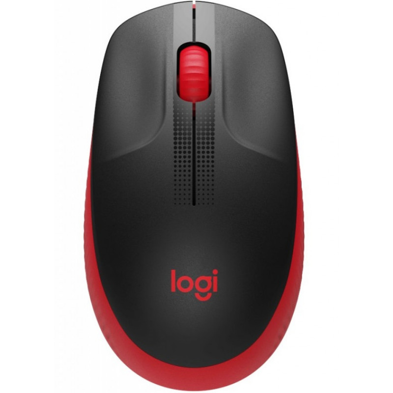 Мышь Logitech Wireless Mouse M190 Full-size Red