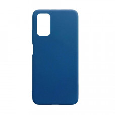 Силіконова накладка Silicone Case для Xiaomi Poco M3 Dark Blue