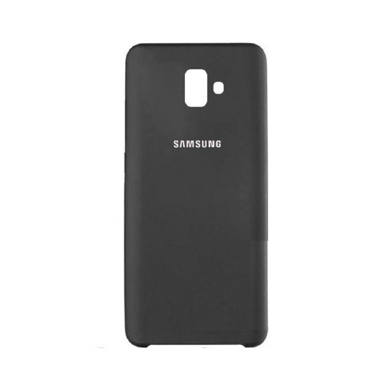 Силіконова накладка Silicone Case для Samsung J6 Plus 2018 J610 Black
