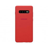 Силіконова накладка Silicone Case для Samsung S10/G973 2019 Red