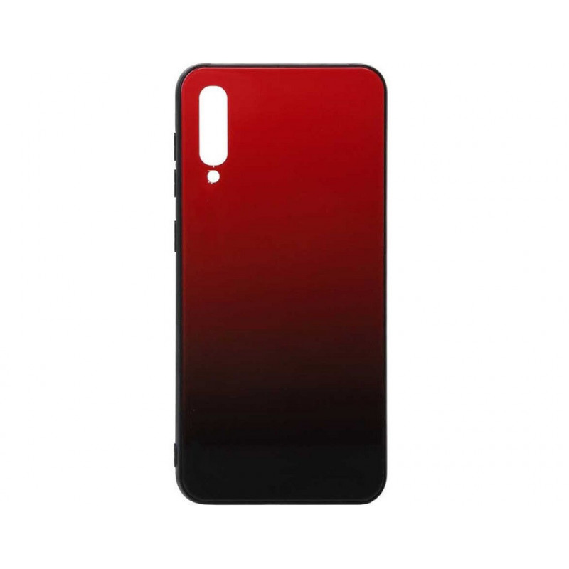 Силіконова накладка Gradient Glass для Samsung A50 2019 A505 Red