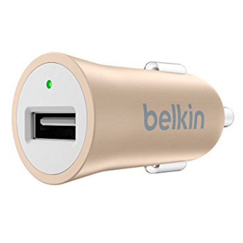 Автомобильное зарядное устройство USB Mixit Premium USB 2.4A Gold (F8M730btGLD)