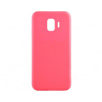 Силіконова накладка iNavi Simple Color для Samsung J4 2018 J400 Pink
