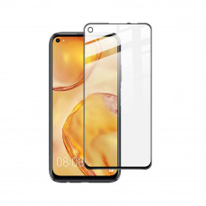 Защитное стекло Lion Full Glue для Huawei P40 Lite 2020 5D Black