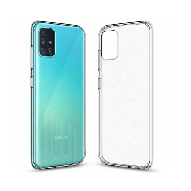 Силіконова накладка SMTT-Soft Touch для Samsung A51/A515 Transparent