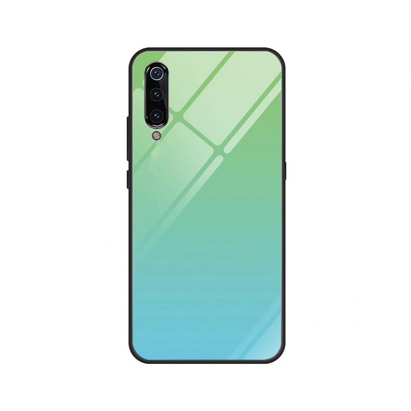Силіконова накладка Gradient Glass для Xiaomi Mi 9 Green