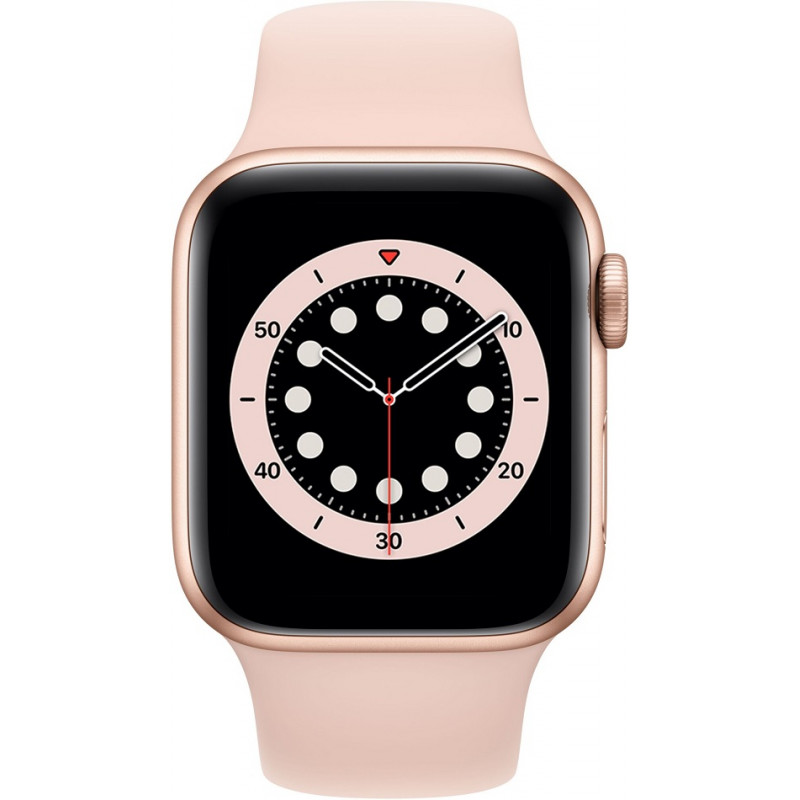 Смарт-часы Apple Watch Series 6 44mm Pink Sand (M00E3)