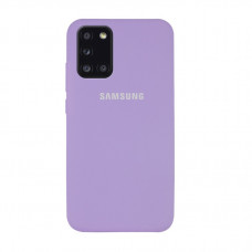 Силіконова накладка Silicone Case для Samsung A31/A315 2020 Lilac
