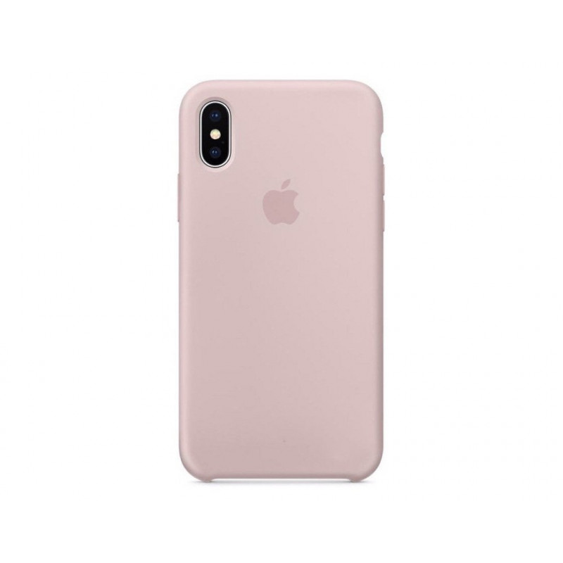 Накладка Silicone Case Original iPhone X Pudra