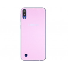 Силиконовая накладка Silicone Case для Samsung M10 2019 M105 Pink