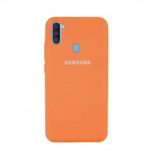 Силіконова накладка Silicone Case для Samsung M11/A11 2020 Orange