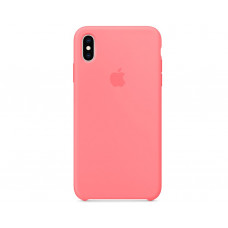 Силіконова накладка для iPhone X/XS Silicone Case Crimson