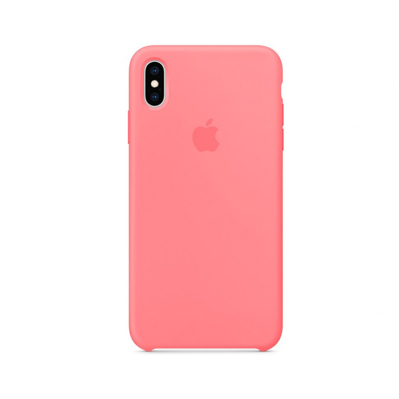 Силіконова накладка для iPhone X/XS Silicone Case Crimson