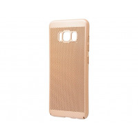 Пластиковая накладка Samsung S8 G950 Perfo Soft Touch Gold