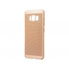 Пластиковая накладка Samsung S8 G950 Perfo Soft Touch Gold