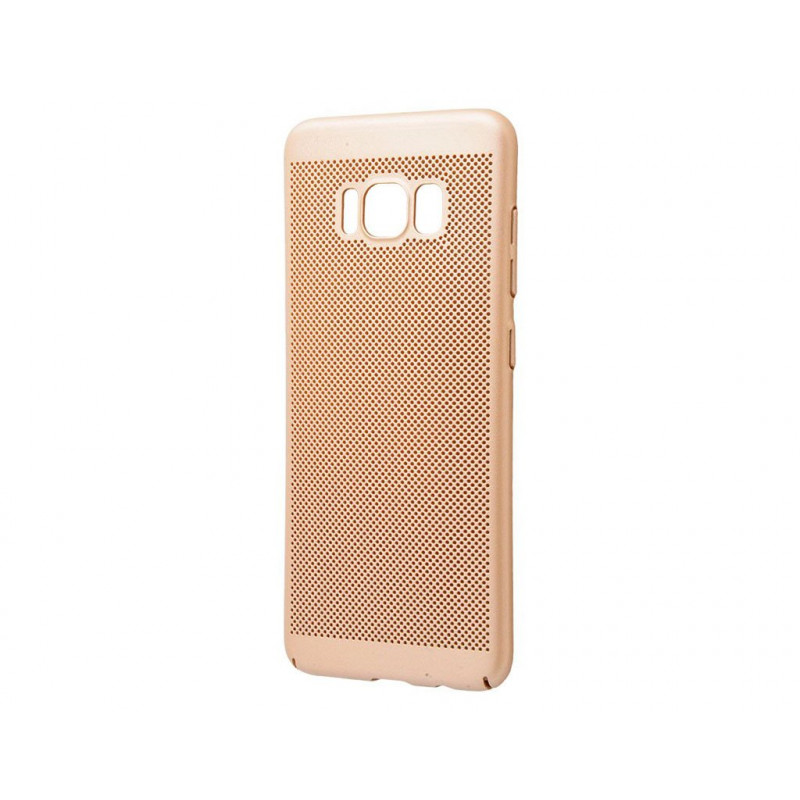 Пластиковая накладка Samsung S8 G950 Perfo Soft Touch Gold