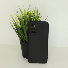 Силиконовая накладка Soft Silicone Case для Xiaomi Redmi 10 Black